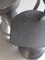 2 Tinnen klepkannen -KdBR90 - Royal Holland Pewter Daalderop, Antiek en Kunst, Ophalen of Verzenden