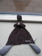Knuffeldoek konijn merk Bambino van Kruitvat donkergrijs, Kinderen en Baby's, Speelgoed | Knuffels en Pluche, Ophalen of Verzenden