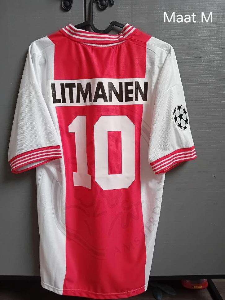 Ajax shirt 1995 Jari Litmanen 10, Verzamelen, Sportartikelen en Voetbal, Zo goed als nieuw, Shirt, Ajax, Ophalen of Verzenden