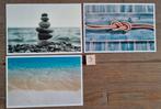 Set 3x3 BEACH kaarten postcrossing nieuw, Verzamelen, Ansichtkaarten | Themakaarten, Ophalen of Verzenden, 1980 tot heden