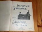 De Fransche Gouvernante - Blokzijl / Pisuisse, Zang, Gebruikt, Ophalen of Verzenden, Artiest of Componist