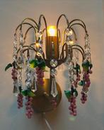 1 0 beschikbaar! Vintage Murano roze druiven wandlampen, Murano, Ophalen of Verzenden, Zo goed als nieuw, Murano