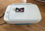 HP deskjet 3636 + 2 Cartridges, Inkjetprinter, All-in-one, Kleur printen, Ophalen of Verzenden