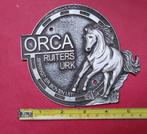 paardensport Zware plakette (367gr) ORCA RUITERS URK, Verzamelen, Ophalen of Verzenden, Zo goed als nieuw, Paard, Beeldje of Figuurtje