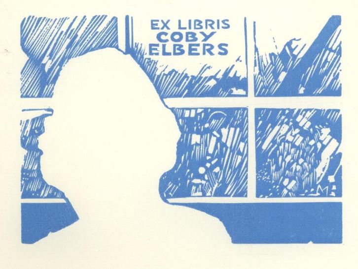 1926 Ex Libris België : Martin R. Baeyens, z.j., Antiek en Kunst, Kunst | Etsen en Gravures, Verzenden