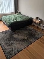 Stijlvol Dutchbone tapijt - rugged black, 150 tot 200 cm, Rood, 200 cm of meer, Ophalen of Verzenden