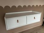 Commode grijs hangend 110x48x32cm, Kinderen en Baby's, Kinderkamer | Commodes en Kasten, Gebruikt, 100 cm of meer, Minder dan 50 cm