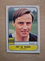 Panini Voetbal 82 Piet de Visser Roda JC, Ophalen of Verzenden, Zo goed als nieuw, Roda JC, Poster, Plaatje of Sticker