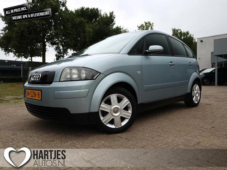 Audi A2 1.4 Pro Line (Vol-Opties!) Youngtimer, Auto's, Audi, Bedrijf, Te koop, A2, ABS, Airbags, Airconditioning, Alarm, Centrale vergrendeling