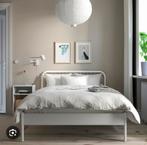 IKEA NESTTUN bed 140x200 met matras, Huis en Inrichting, Slaapkamer | Bedden, Ophalen, Gebruikt, Wit, Tweepersoons