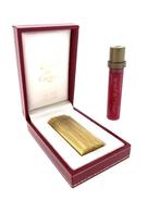 Cartier Vermeil Briquet Guilloche a Motif de Chevrons, Verzamelen, Cartier, Parijs, Ophalen of Verzenden, Zo goed als nieuw