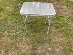 Inklapbare Aluminium Campingtafel - 45x60cm, Caravans en Kamperen, Kampeermeubelen, Ophalen of Verzenden, Zo goed als nieuw, Campingtafel