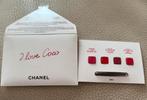 Chanel I love Coco Rouge Stylo Shine lippenstift proefjes, Ophalen of Verzenden, Nieuw, Rood, Lippen