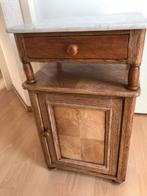 Antiek Nachtkastje met Marmeren Blad, Antiek en Kunst, Antiek | Meubels | Kasten, Ophalen