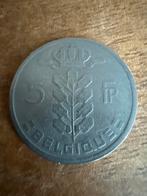 Belgische 5 franken munt 1950, Ophalen, Overig, Losse munt