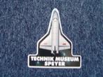 Sticker van de Russische space shuttle Buran, museum Speyer, Nieuw, Ophalen of Verzenden
