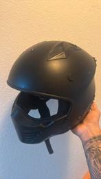 Bruzano mat zwart scooter helm, Ophalen of Verzenden