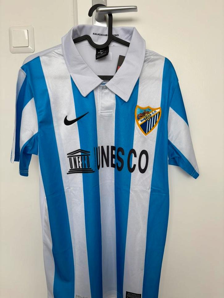 Retro Isco Malaga spanje Large vintage la liga 2012/2013, Sport en Fitness, Voetbal, Nieuw, Shirt, Maat L, Ophalen of Verzenden