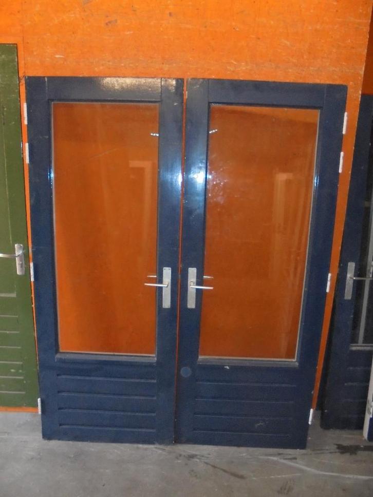 Grote partij gelijke buitendeuren / tuindeuren, 77,5 x 201,5, Doe-het-zelf en Verbouw, Deuren en Horren, Zo goed als nieuw, Buitendeur