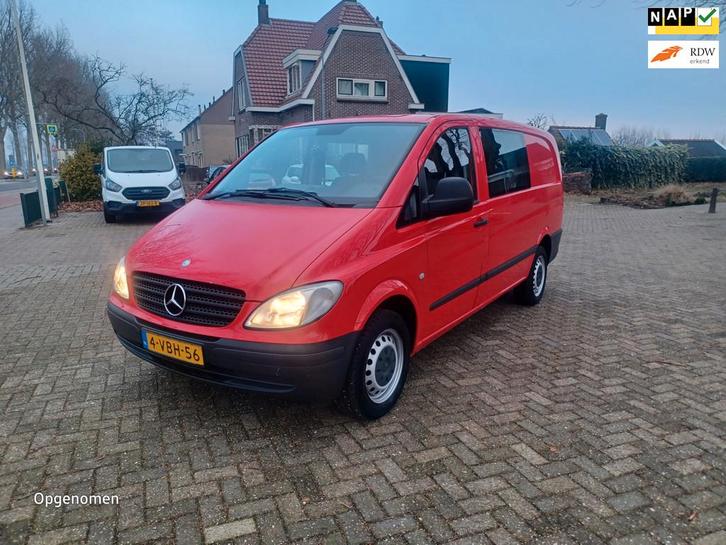 Mercedes-Benz Vito 109 CDI 320 Lang Amigo, Auto's, Bestelauto's, Bedrijf, Te koop, ABS, Centrale vergrendeling, Electronic Stability Program (ESP)
