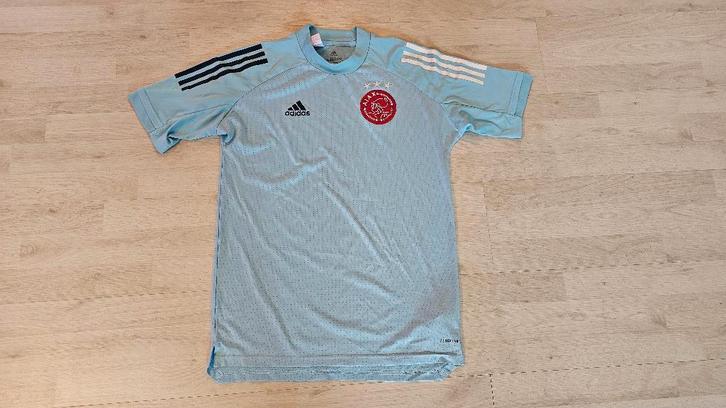 Ajax Training Shirt! Seizoen 20/21! Mt L!, Kleding | Heren, Sportkleding, Zo goed als nieuw, Voetbal, Blauw, Ophalen of Verzenden