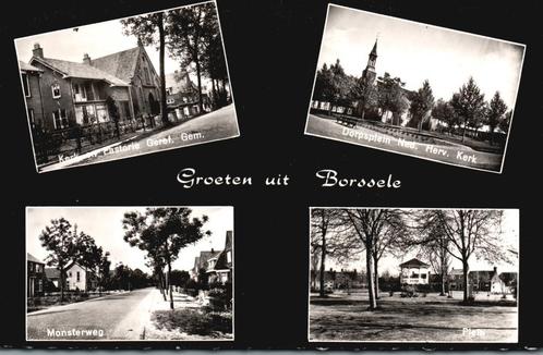 Groeten uit Borssele (1962) 128262, Verzamelen, Ansichtkaarten | Nederland, Gelopen, Zeeland, 1960 tot 1980, Verzenden