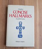 J050 Chaffers, Concicse Goud en zilvermerken, ISBN 9 7818532, Ophalen of Verzenden, Gelezen