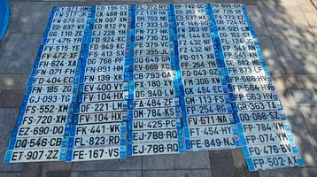 Frankrijk nummerplaat, licenceplate, kentekenplaat  beschikbaar voor biedingen