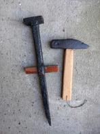 Haren spit ( aanbeeld met Hamer) merkje in de hamer), Antiek en Kunst, Antiek | Gereedschap en Instrumenten, Ophalen of Verzenden