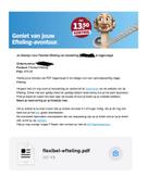 2x Flexibele Tickets Efteling, Twee personen, Ticket of Toegangskaart