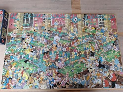 20026 Jan van Haasteren, 1500 stukjes, Krijt op tijd., Hobby en Vrije tijd, Denksport en Puzzels, Nieuw, Legpuzzel, 500 t/m 1500 stukjes
