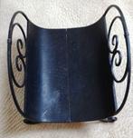 houtbak zwart metaal, Ophalen of Verzenden, Gebruikt, Gas, Gaskachel