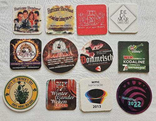 21 Bierviltjes Voorstellingen, Concerten en Gedichten, Verzamelen, Biermerken, Gebruikt, Viltje(s), Overige merken, Ophalen of Verzenden