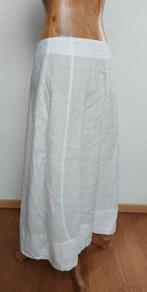 Sarah Pacini witte rok, Maat 38/40 (M), Sarah Pacini, Onder de knie, Wit