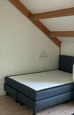 Boxspring 140x200, Huis en Inrichting, Ophalen, 140 cm, 200 cm, Grijs