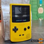 Nintendo Gameboy Color - Geel - Batterijen, Spelcomputers en Games, Gebruikt