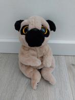 Knuffel ty Izzy beanie baby hond mopshond L877, Ophalen of Verzenden, Zo goed als nieuw, Hond