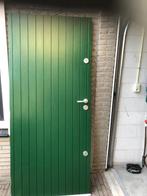 Voordeur in nette staat - Links Draaiend, Ophalen, 80 tot 100 cm, 200 tot 215 cm, Hout