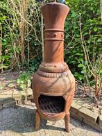 Gietijzeren tuinhaard BBQ 135 cm hoog, Ophalen, Zo goed als nieuw