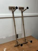 2 AUPING Verstelbare Pootjes onder bedbodem breedte 70-100cm, Huis en Inrichting, Slaapkamer | Bedden, Eenpersoons, Beige, Ophalen of Verzenden