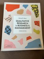 Qualitative research in business en management, van Myers, Verzenden, Nieuw, Sociale wetenschap