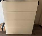 IKEA Malm ladenkast wit, Ophalen, 50 tot 100 cm, Zo goed als nieuw, 3 of 4 laden