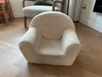 Teddy fauteuil kind ecru, Huis en Inrichting, Ophalen, Gebruikt, Minder dan 75 cm, Stof