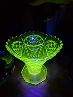 Uranium glas schaal., Ophalen of Verzenden