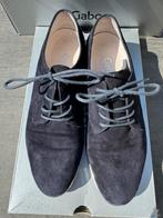 Gabor Comfort suede veterschoen blauw maat 4=37, Blauw, Overige typen, Gabor, Ophalen of Verzenden