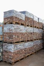 Antieke oude paars bruine vormbakstenen ca 21x5 11.000 stuks, Doe-het-zelf en Verbouw, Metselstenen, Ophalen of Verzenden, Gebruikt