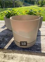 Parkside Plantenbak Beige 13,9liter Rond, Tuin en Terras, Bloembakken en Plantenbakken, Ophalen, Tuin, Kunststof, Minder dan 60 cm