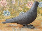 Mooi oud Oosters brons beeldje van een duif 20 cm., Antiek en Kunst, Ophalen of Verzenden