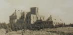 Fotokaart Bergen aan Zee, Kasteel RUSSENDUIN., Ophalen of Verzenden, 1920 tot 1940, Gelopen, Noord-Holland