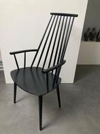 HAY J110 zwarte stoel, Huis en Inrichting, Stoelen, Ophalen, HAY J110, Zwart, Zo goed als nieuw